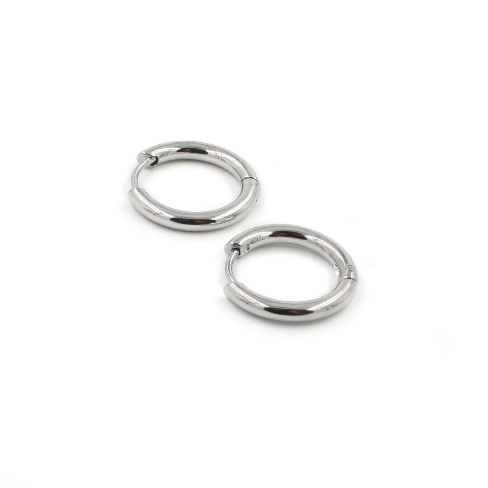 EJEW-P177-P-15 17mm Stainless Steel Hoop Earrings - Image 4