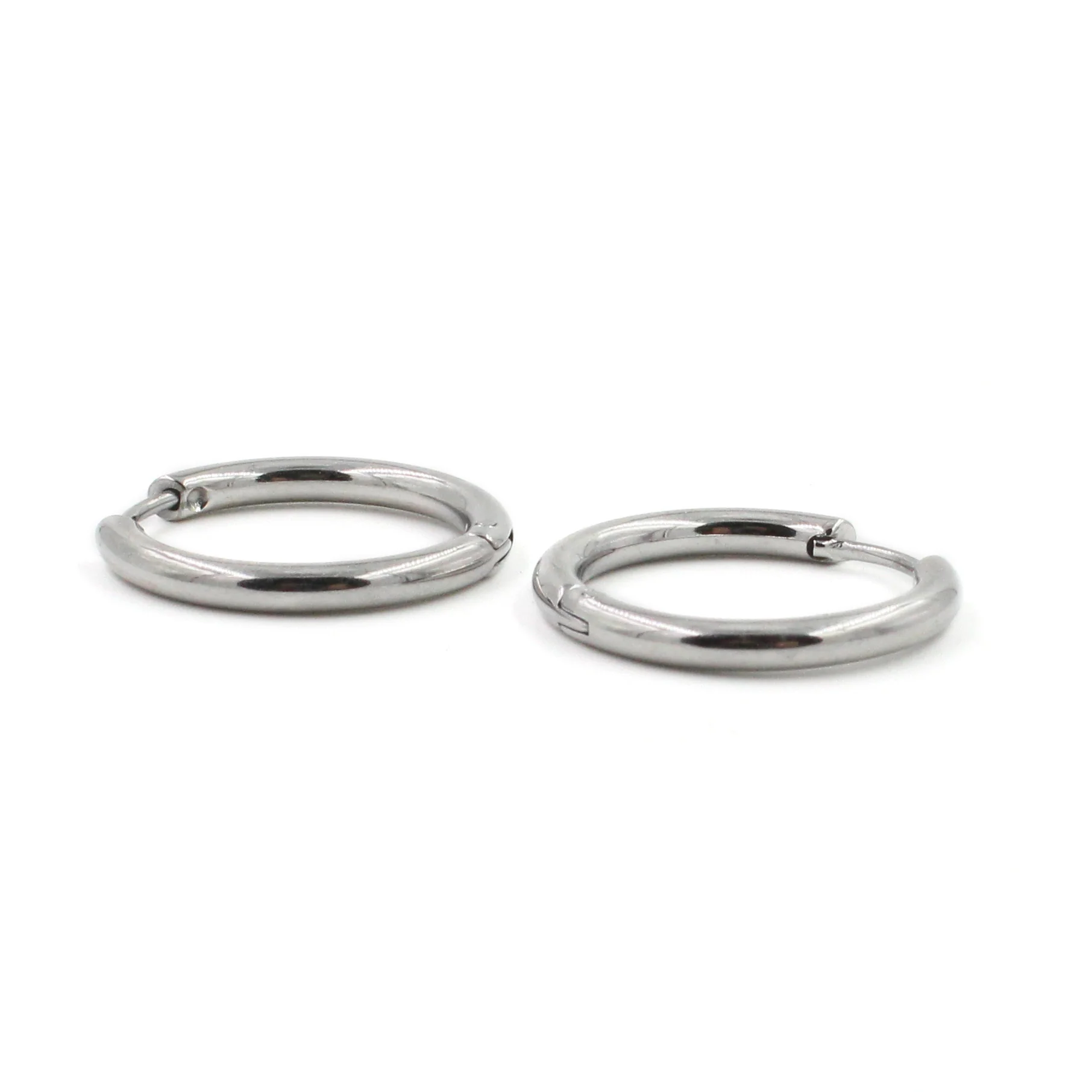 EJEW-P177-P-17 21mm Stainless Steel Hoop Earrings - Image 3
