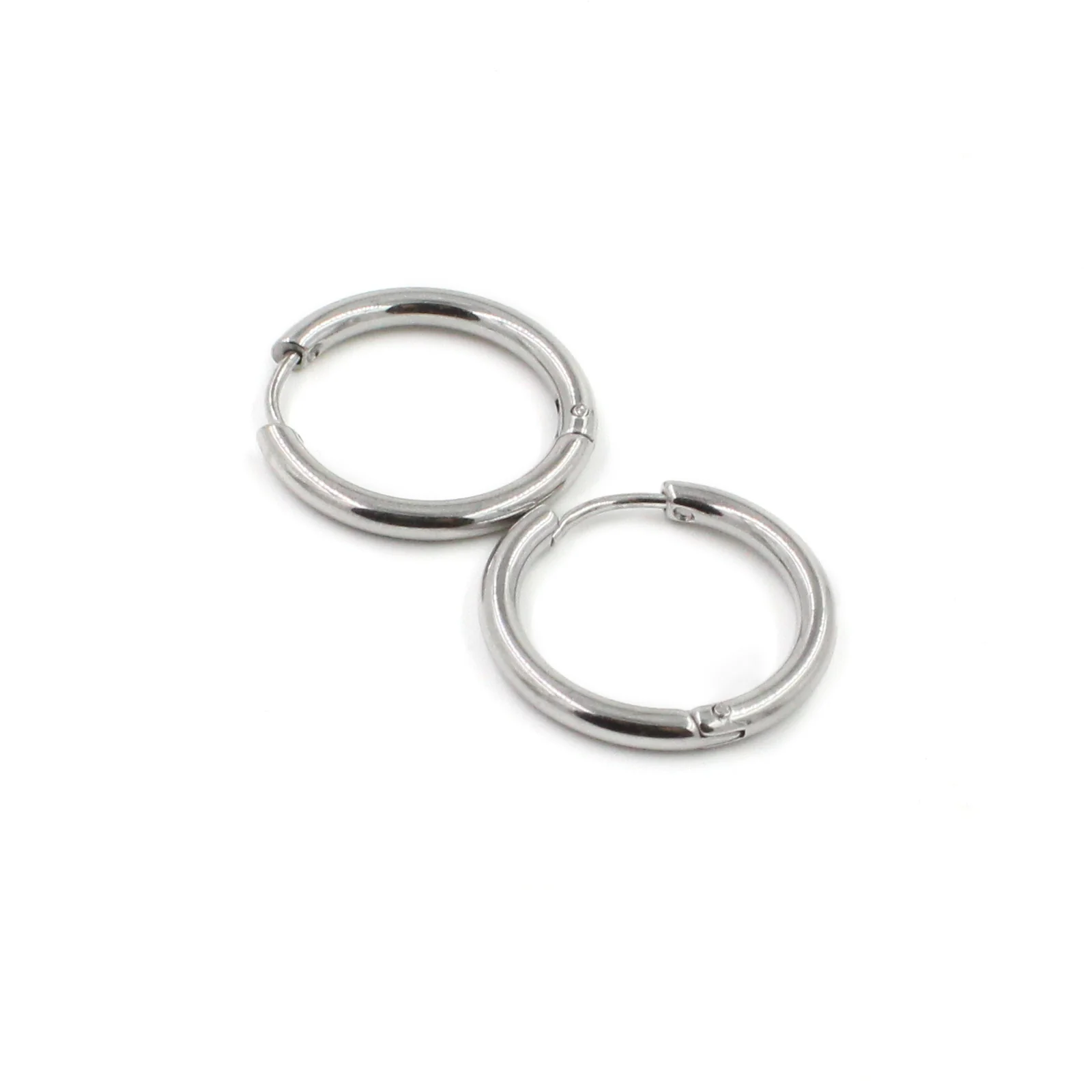 EJEW-P177-P-17 21mm Stainless Steel Hoop Earrings - Image 5