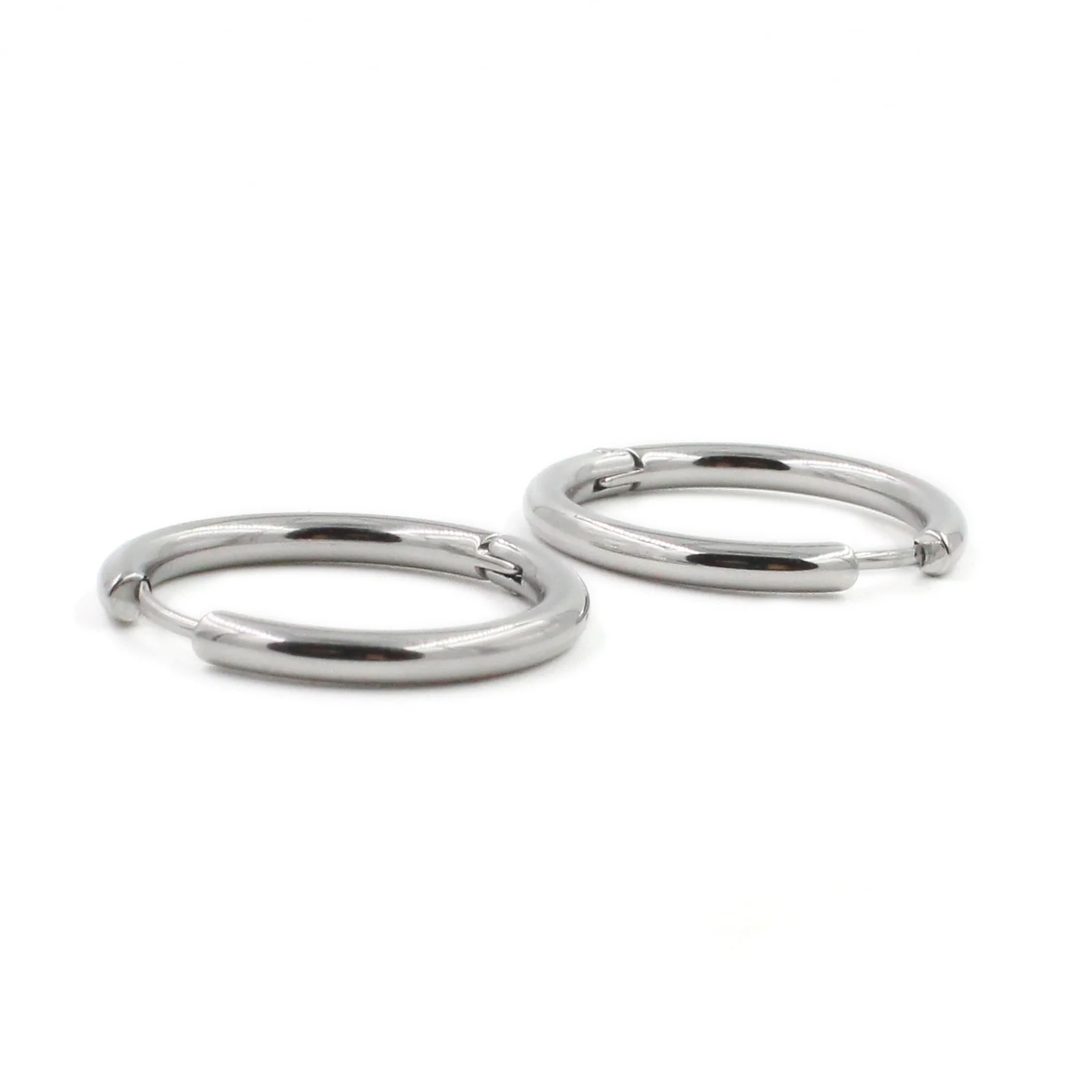 EJEW-P177-P-18 22mm Stainless Steel Hoop Earrings - Image 3