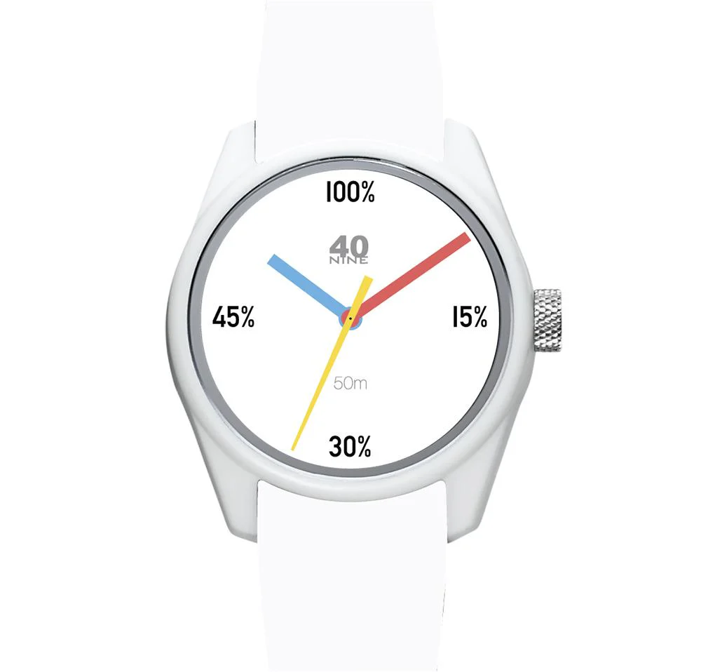 40N4.6W 40NINE 100% Mens 43MM WATCH - Image 3