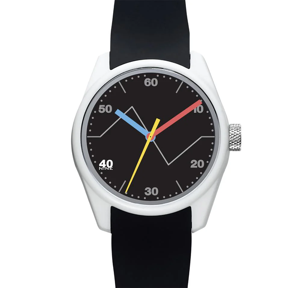 40N4.7BK 40NINE FLUCTUATION Mens 43MM WATCH - Image 3