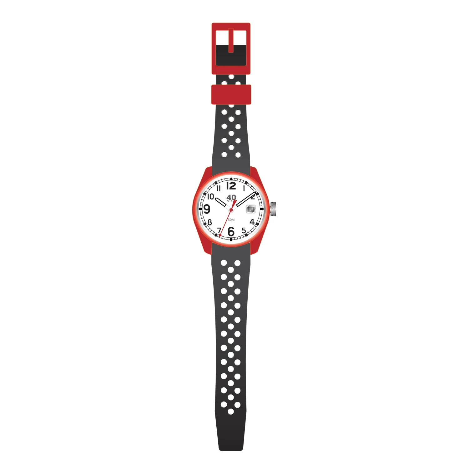 40N7.1BK Mens 43MM SPARTAN Watch - Image 3