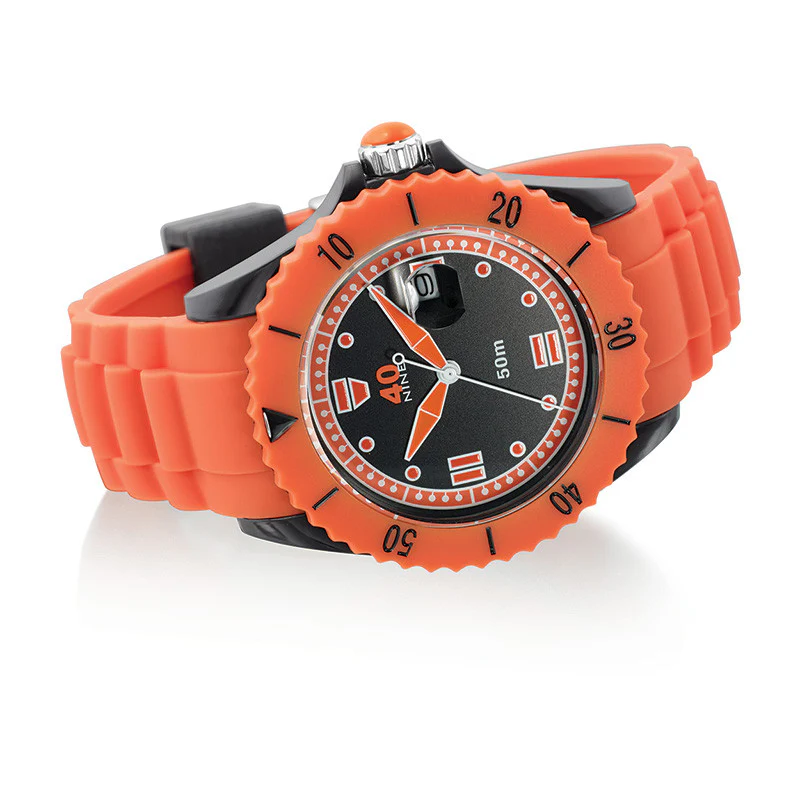 40Nine Large 45mm Orange Watch - Image 2