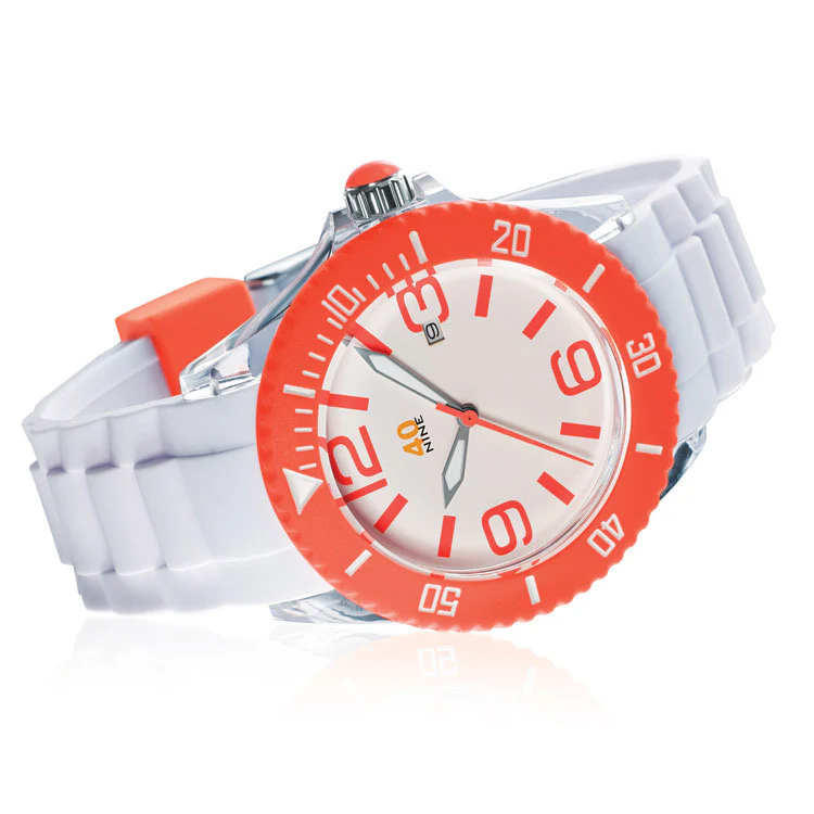 40Nine Large 45mm Orange Watch - Image 2