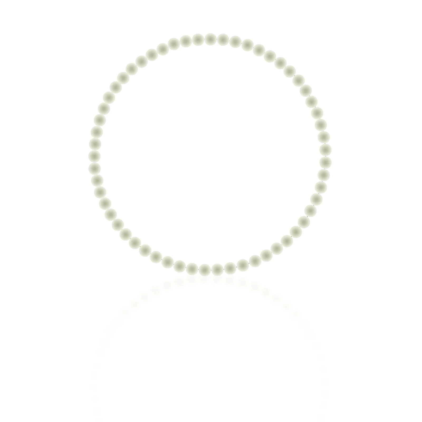Dove Silicon Rubber 3mm Beaded Yoga Bracelet - Image 4